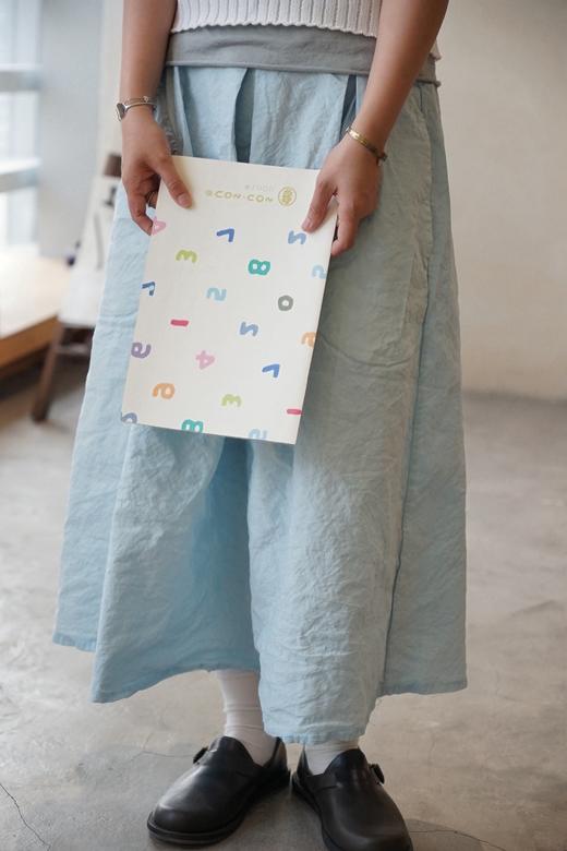 AEQUAMENTE 自然褶皱半身裙 商品图4