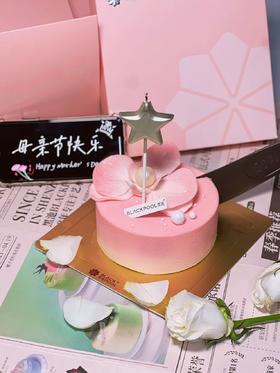 母亲节蛋糕打开那一瞬间太有感觉了！！