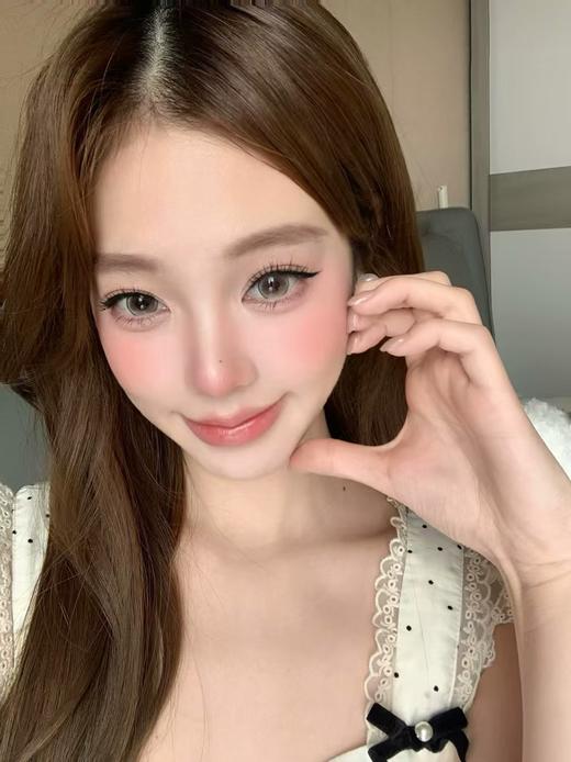 【大直径】PUFF GIRL-牛乳奶泡 灰-14.5mm【半年抛 度数0-800度 含525/575】 商品图3