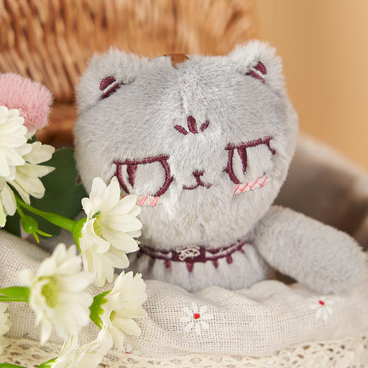 大英博物馆 巴斯特系列 欢喜萌猫香氛毛绒挂件 灵喵聚福 喵启前程 招财灵喵 套头卫衣萌猫 商品图11