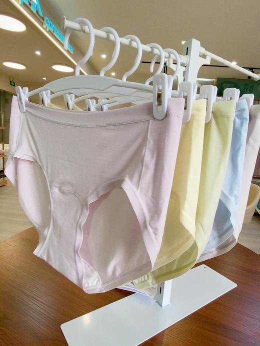 松植屋铂金蚕丝内裤5条装10A级抗菌蚕丝底挡强效抑菌无感内裤女生三角短裤 商品图4