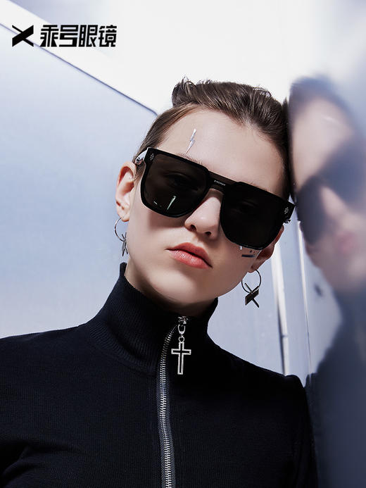 EYECROXX乘号眼镜特价福利来啦~小Di家同款轻奢时尚墨镜XS21016Key/明星同款Razor 商品图2