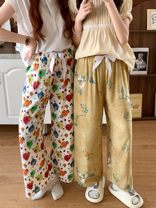 【任选两条】空调防蚊绵绸九分裤，居家通勤可穿舒适亲肤。清凉速干多色可选 商品图1