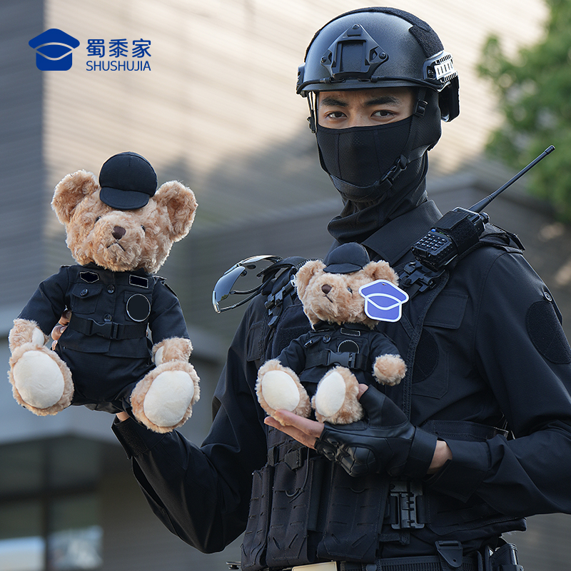 【实付满199送钥匙扣】【坐姿熊小特】毛绒公仔玩具儿童毛绒小熊玩偶布娃娃送礼礼品礼物