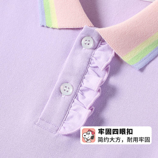 【90-140】女童夏款POLO连衣裙（95%棉+5%氨纶） 商品图3