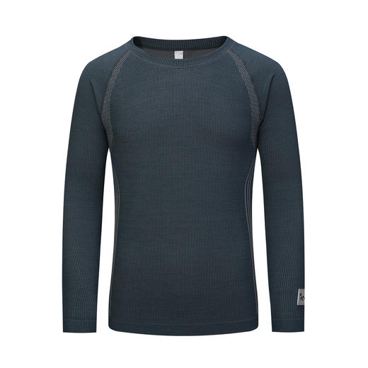 woolikin·VitalFlow 男士美利奴羊毛无缝-体户外长袖VICUNA® WK24005 商品图8