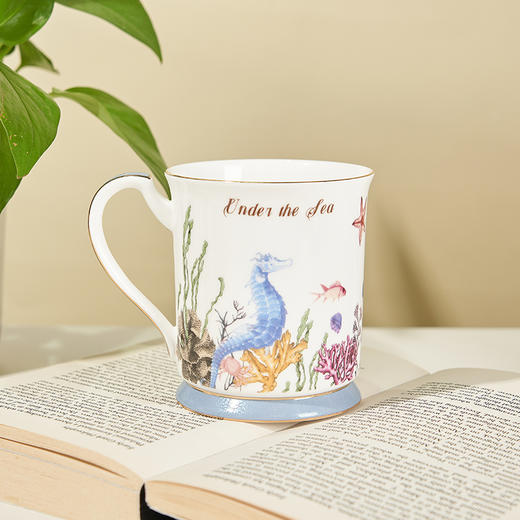 大英博物馆 海底世界系列 复古骨瓷杯 商品图1