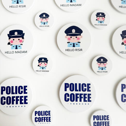 叱咤小警个性原创陶瓷冰箱贴 商品图5