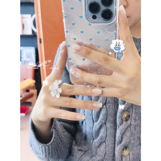 新年折扣 2504506   小苍兰戒指 银 商品图0