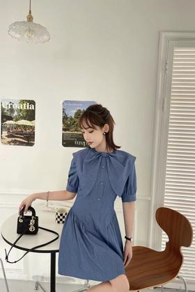 amadella 法式减龄学院风连衣裙 18298