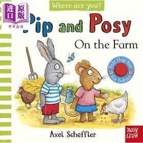 预售 【中商原版】波西和皮普触摸翻翻书 在农场 Pip and Posy Where are you On the Farm 英文原版 幼儿纸板书 亲子读物 进口童书