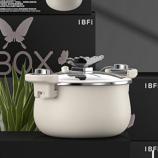 IBF艾博菲艾博菲（IBF）斑斓微压深炖锅IBF-2307TG【K】 商品图1
