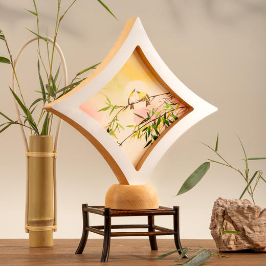 艶湘绣 时来运转双面绣摆件 商品图1