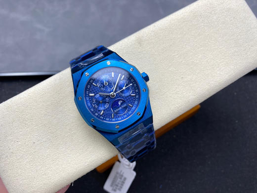 NOOB official爱彼 皇家橡树系列 ，复杂功能万年历腕表。型号：26574ST.OO.1220ST.01 业内唯一实现原版功能➕贵族钟表 爱彼皇家橡树系列万年历腕表 正品原版开模❕❕ 商品图3