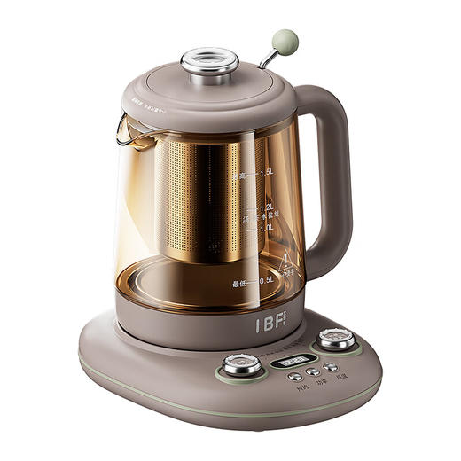 IBF艾博菲艾博菲山风侘寂养生壶双旋扭1.5L【K】 商品图5