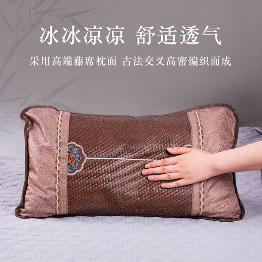新圆沉香枕头 透气设计 可拆洗亲肤面料【ys】 商品图4