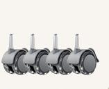 1号成长椅万向轮 商品图0