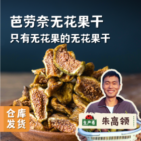 生态芭劳奈无花果干（带皮）250g/罐 | 合作农友生产，产自河南商丘，生产者：朱高领 ＆【公平贸易农人定价】