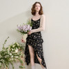 西遇法式吊带连衣裙女夏季新款不规则度假风沙滩裙碎花裙SS050518 商品缩略图2