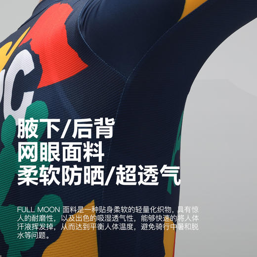 GRC桀骜无尽春夏新款WILL BRYANT联名印花短袖公路自行车骑行服 商品图3