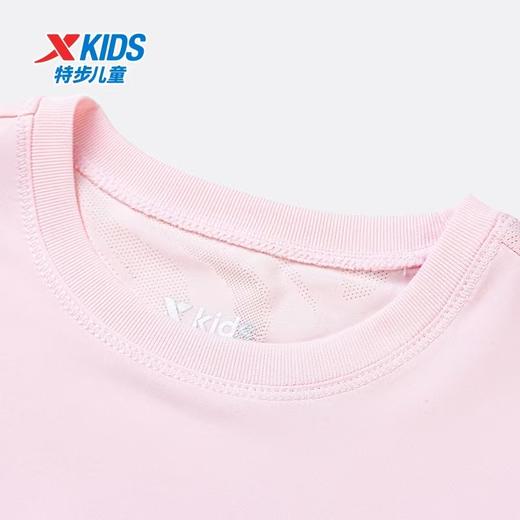 特步儿童女小童短袖针织衫676224013 商品图2