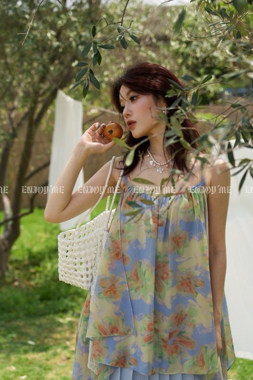 【门店同款】ENJOY夏季“悠然之境”浪漫花语度假裙 162403751 商品图5