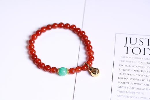 YHMN0030°红玛瑙手串 商品图2