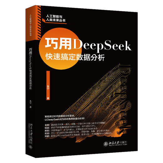 巧用DeepSeek快速搞定数据分析 朱宁 著 北京大学出版社 商品图0