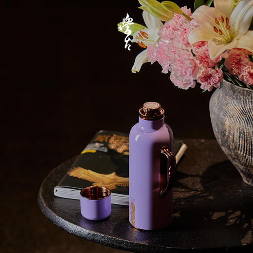 学古 蛇年限定款 深紫色 传家壶迷你·紫霞系列保温壶 商品图1