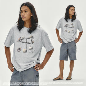 CryingCenter 索罗娜凉感贝壳音符Tee 哭喊中心