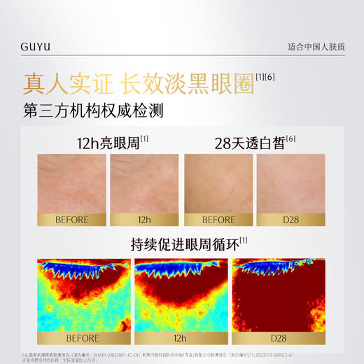 【周四限定】重磅星品谷雨美白修护光频眼霜30g 抗皱紧致 焕亮眼周 商品图2