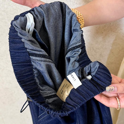 【不退不换、现货】良木礼灯笼牛仔裙（8952） 商品图4