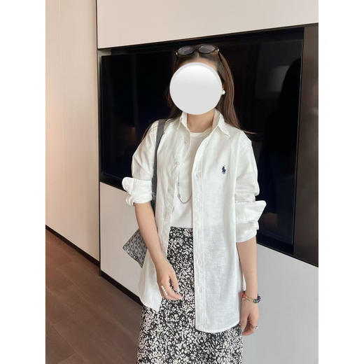 拉*劳伦亚麻衬衫|三色 商品图4