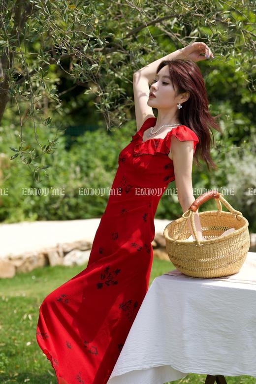 【门店同款】ENJOY夏季“夏日番情”秘境玫瑰长裙 162494496 商品图2