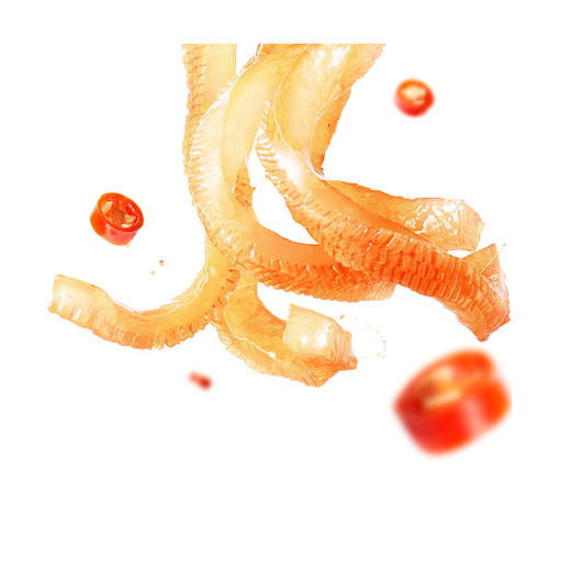 卫龙魔芋爽辣条香辣味素毛肚 300g 休闲小零食便携20小包 商品图3