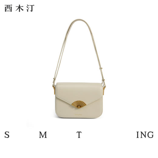 【柔见定制专属】西木汀 爱丽丝牛皮小方包女斜挎高级感今年流行百搭单肩腋下包3845 商品图3