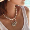 lost in echo2025夏季新款原创独特度假复古金币珍珠项链锁骨链女 商品缩略图4