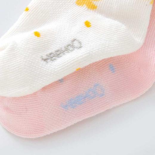 英氏儿童松口袜子女宝2双装2021春季新款婴儿四季袜YIWAJ11032A01 商品图2