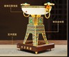 【彼达思】四方纳财 聚财宝鼎 景泰蓝色 商务送礼办公摆件 商品缩略图4