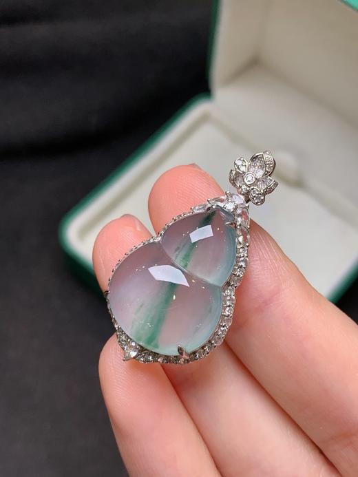 葫芦翡翠吊坠 商品图3