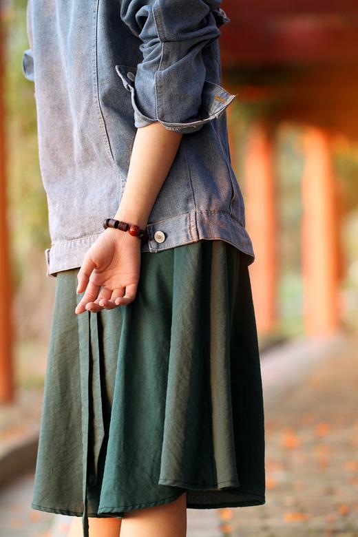 DQ0069°小叶紫檀螺纹桶珠+大漆手串 商品图7