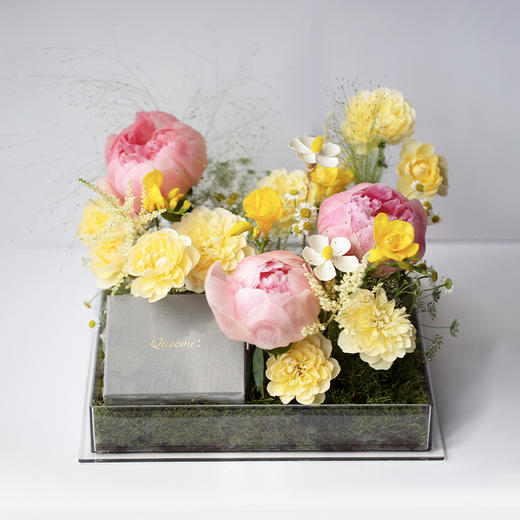 9折优惠｜母亲节「妈咪妈咪烘」莲子西米大红袍味芝士蛋糕&「花辰月夕」和田玉手串花盒 商品图7