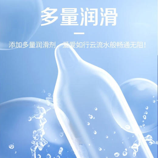 第六感超薄倍润3/12只装加倍润滑自由畅享避孕套安全套 商品图3