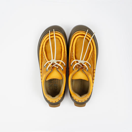 ECCO.Kollektive CG J-KE APRITN 70年代复古男女休闲皮鞋 商品图2