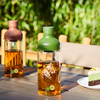 【凤凰小饮】支提山高山花香红茶  平阴重瓣玫瑰 拼配玫瑰红茶  食品级硅胶高硼硅冷泡瓶  新式冷萃茶 商品缩略图2