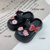 【洋气蝴蝶结设计，公主风十足！】女童蝴蝶结夏季拖鞋 新款洋气公主室内洗澡 儿童室内女宝包头洞洞鞋-QQ 商品缩略图10