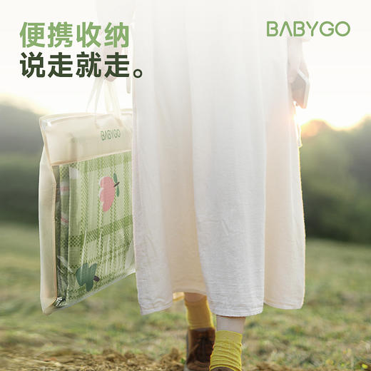 BABYGO进口户外防水防潮垫草坪露营地垫折叠便携隔热儿童野餐垫子 商品图4