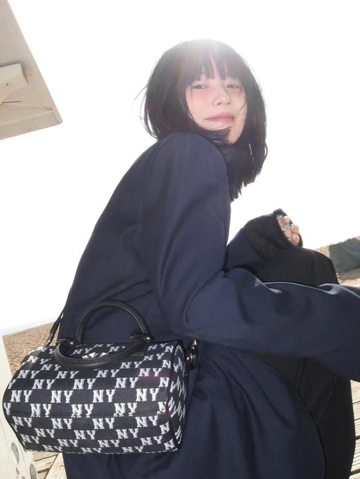 【专属】救命！简直是神仙颜值！！！ #MLB钻石老花波士顿包  爆火的“波士顿”包型，复古与新潮的完美结合！ 商品图4