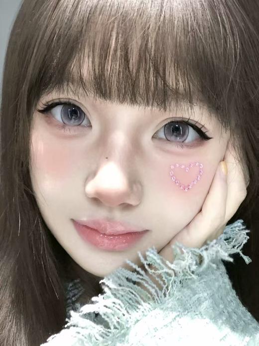 【大直径】PUFF GIRL-桃你喜欢 粉-14.5mm【半年抛 度数0-800度 含525/575】 商品图4