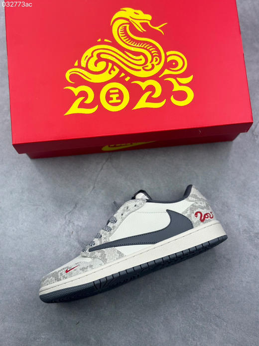 夏季特惠💰390 Travis Scott x Air Jordan 1 AJ1乔1 TS 联名倒钩 原鞋原数据开发 商品图2